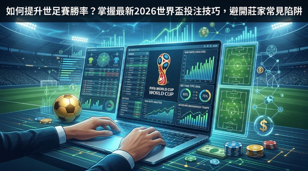 如何提升世足賽勝率？掌握最新2026世界盃投注技巧，避開莊家常見陷阱